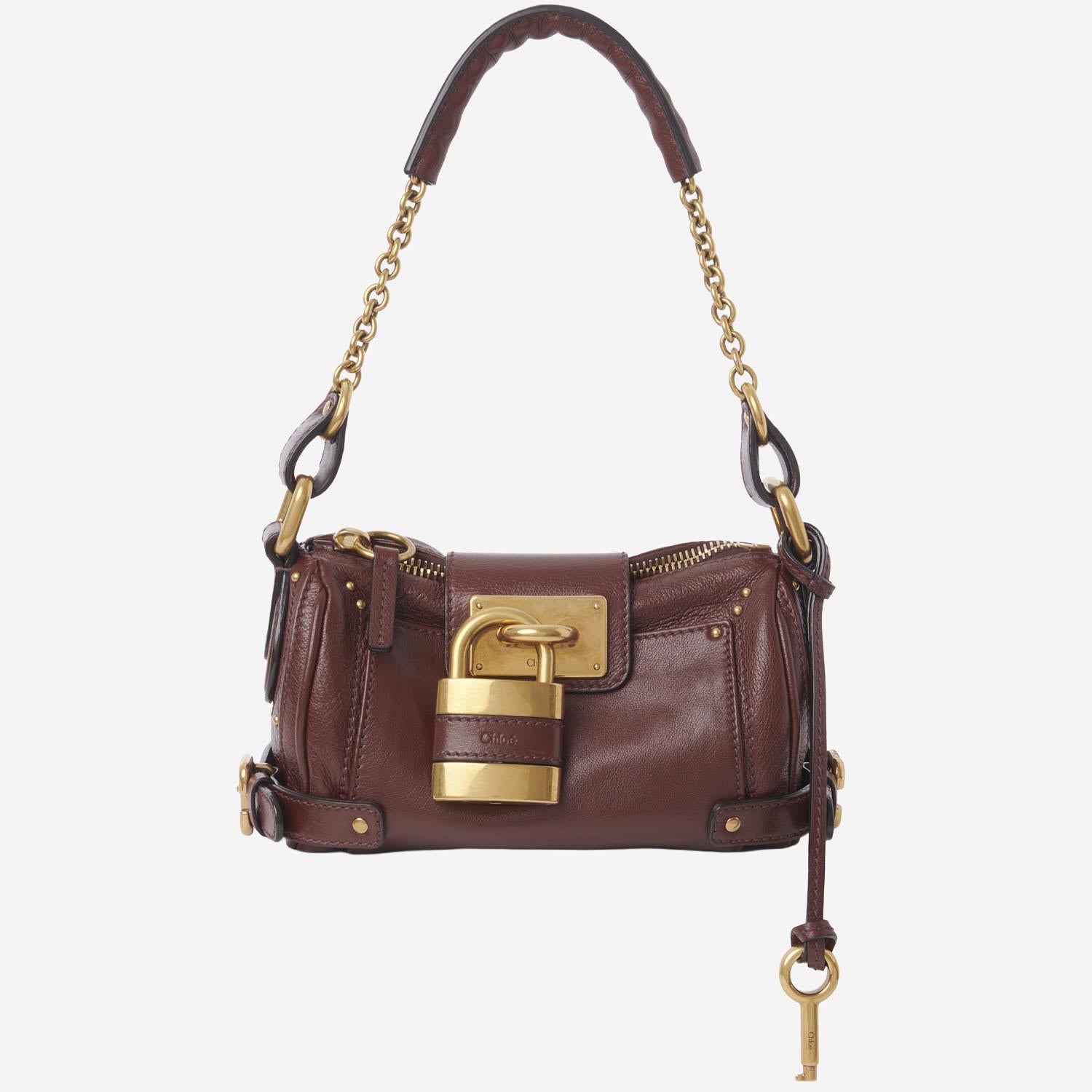 BORSA PICCOLA PADDINGTON IN PELLE CH25WS803P75 27M CHLOE 