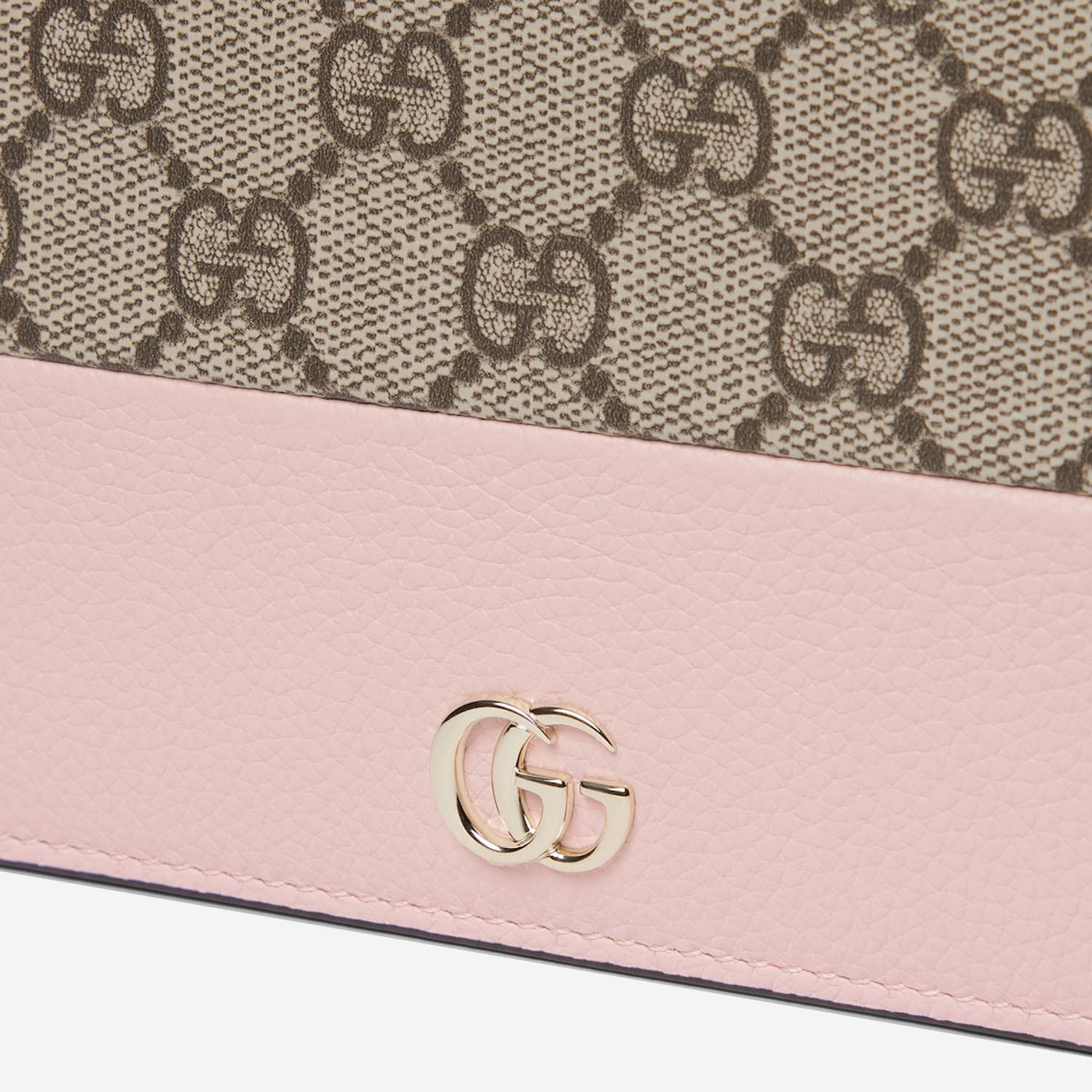 PORTAFOGLIO GG MARMONT BICOLORE CON CATENA 497985 AAFXM5743 GUCCI 