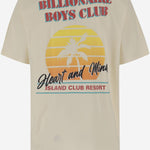 T-SHIRT IN COTONE CON LOGO B25366 ECRU BILLIONAIRE BOYS CLUB 
