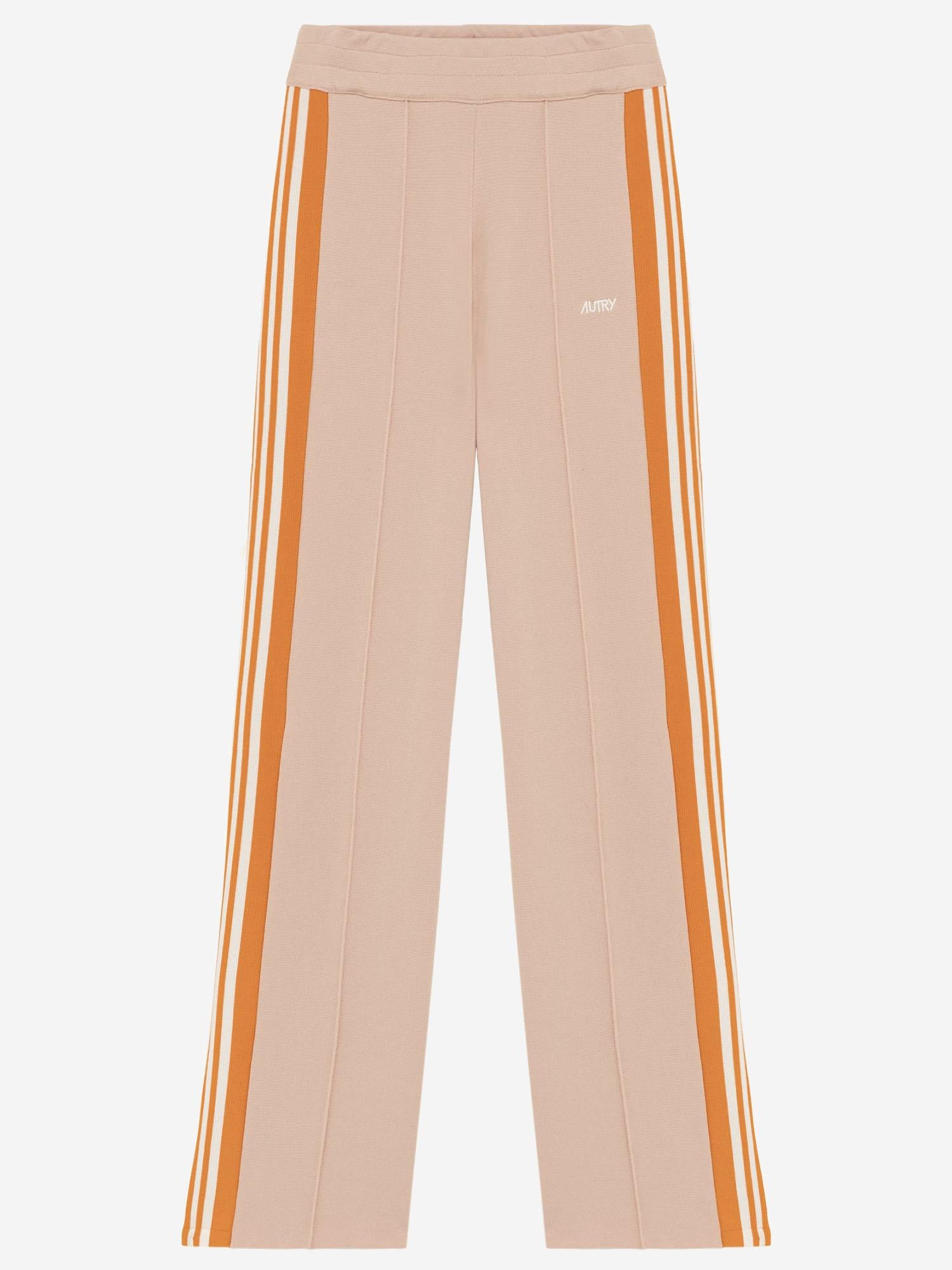 PANTALONI IN MISTO VISCOSA CON LOGO PAPWB8KE MAKE UP* AUTRY 