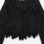 ABITO IN MISTO COTONE CON BORDI SFRANGIATI MAT02J102 1 MATIERES FECALES 