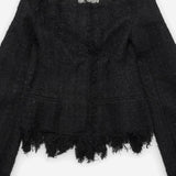 ABITO IN MISTO COTONE CON BORDI SFRANGIATI MAT02J102 1 MATIERES FECALES 