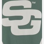 T-SHIRT IN COTONE CON LOGO SG2510106 HUNTERGREENCANNOLICREAM SUMMER GAMES 