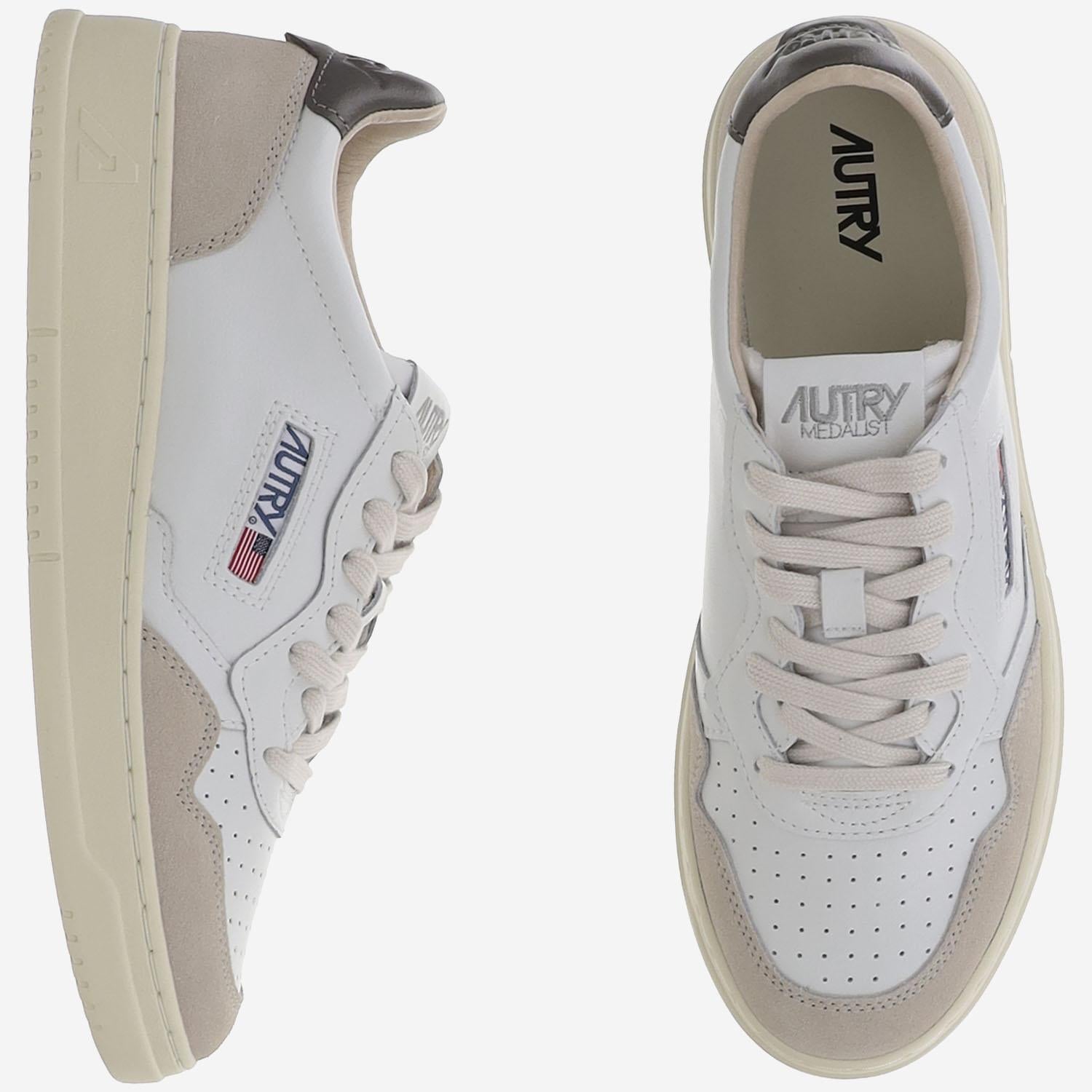 SNEAKERS LOW MEDALIST AULMLS01 WHTMOREL AUTRY 