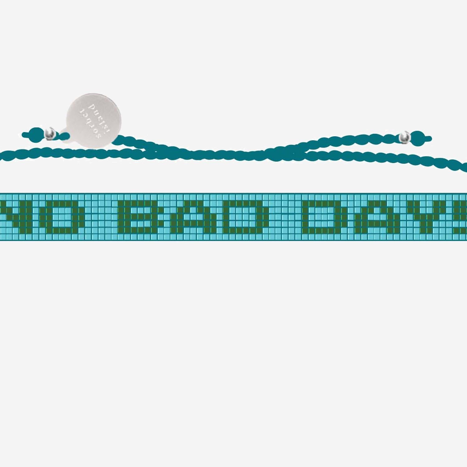 BRACCIALE DI PERLINE IN VETRO NOBADDAYS  SORBET ISLAND 