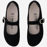 BALLERINE SANTA CLARITA IN VELLUTO 1030802 BLACK BIRKENSTOCK 