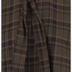 CAMICIA LAVALLIÈRE CASSANDRE IN COTONE MOTIVO PLAID 838890 Y33IA2883 SAINT LAURENT 
