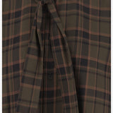 CAMICIA LAVALLIÈRE CASSANDRE IN COTONE MOTIVO PLAID 838890 Y33IA2883 SAINT LAURENT 