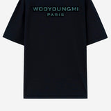 T-SHIRT IN COTONE CON LOGO W261TS09 704N WOOYOUNGMI 