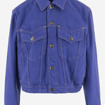 GIACCA IN DENIM DI COTONE 1024527 1A178711DB10 VERSACE 