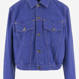GIACCA IN DENIM DI COTONE 1024527 1A178711DB10 VERSACE 