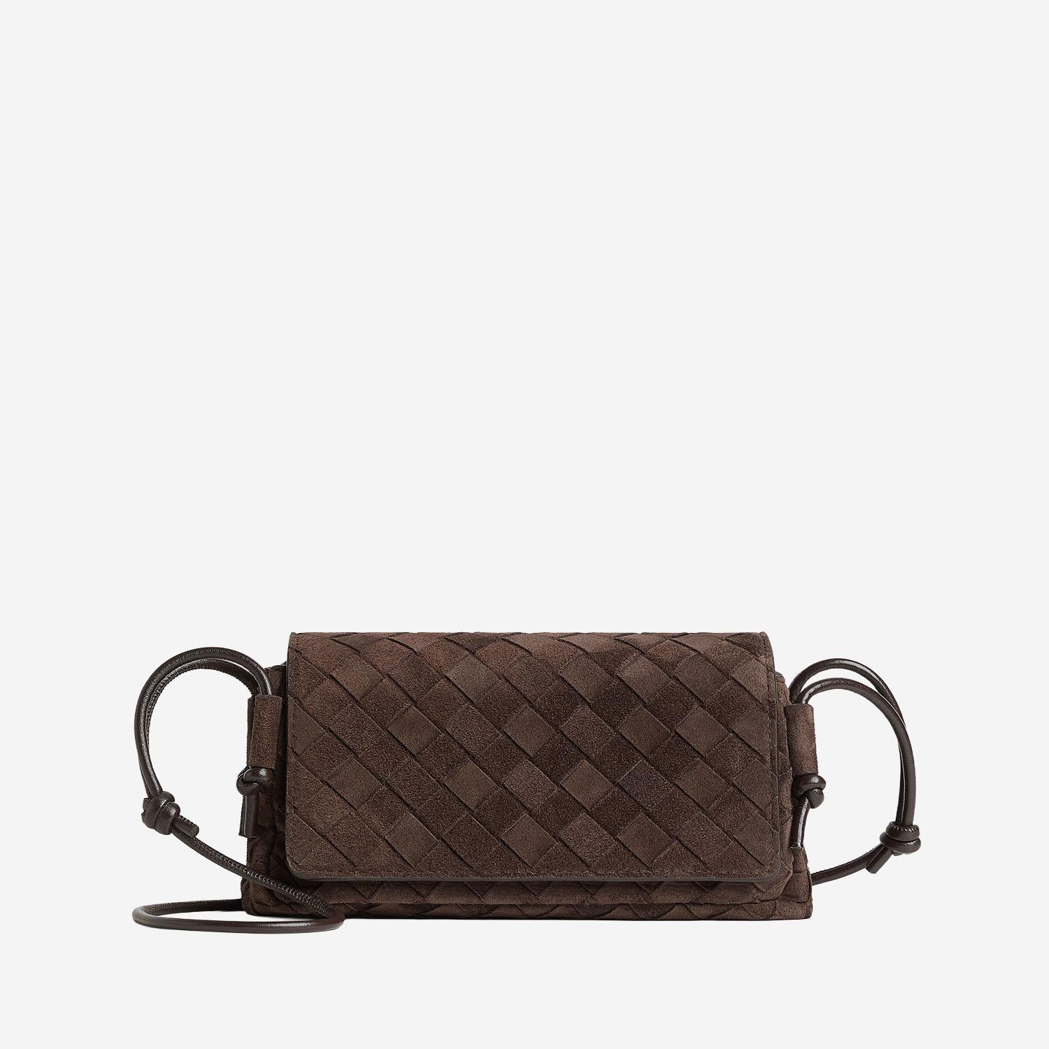 POCHETTE NOTTURNO IN SUEDE 843893 V5ZZ42132 BOTTEGA VENETA 