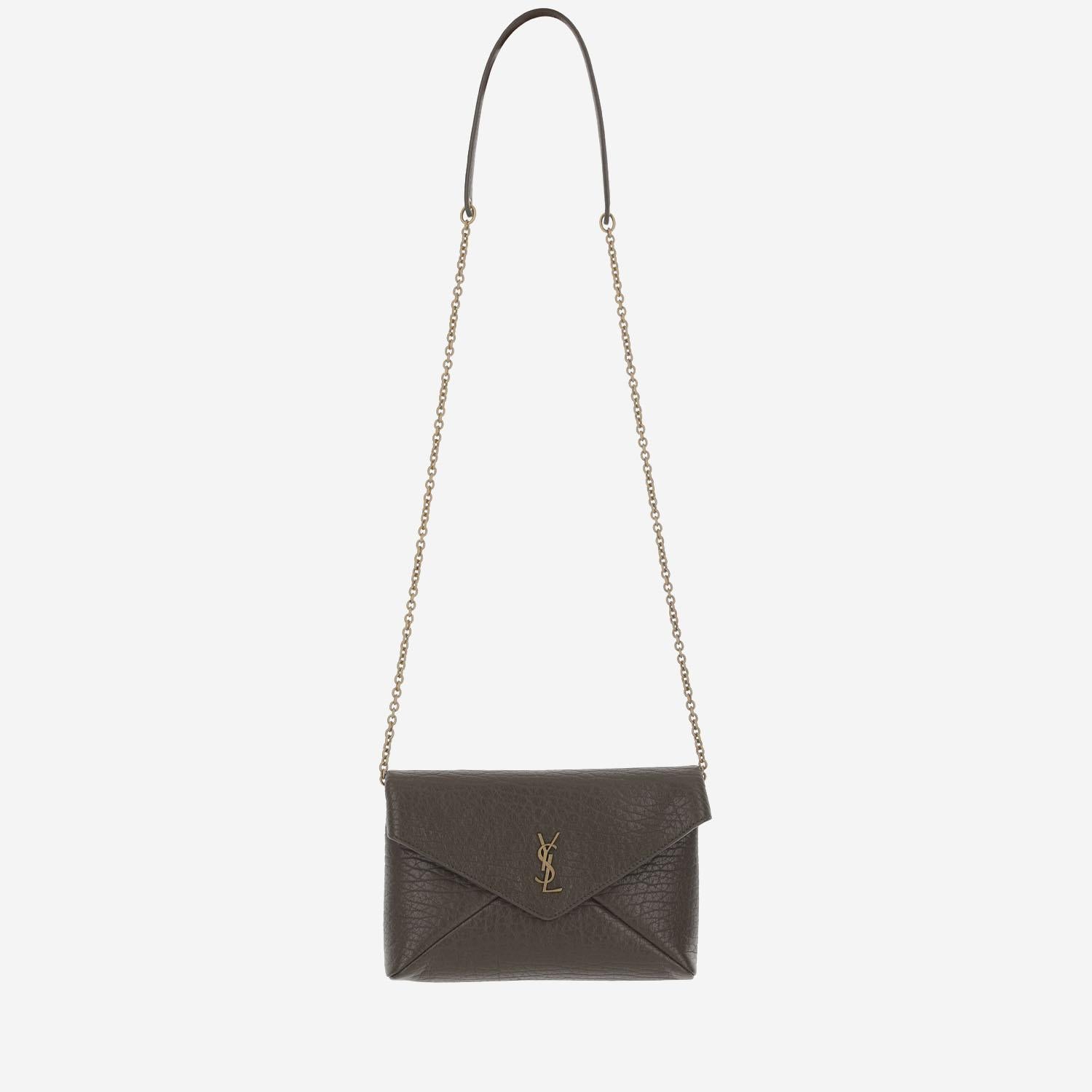 Pochette con catena Cassandre in pelle 847638 AACYT3212 SAINT LAURENT 