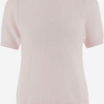 Maglia A MANICHE CORTE IN CASHMERE 26211132 60 ALLUDE 