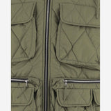 GILET EMBER IN NYLON EMBER VEST KETCHUPKHAKI IENKI IENKI 