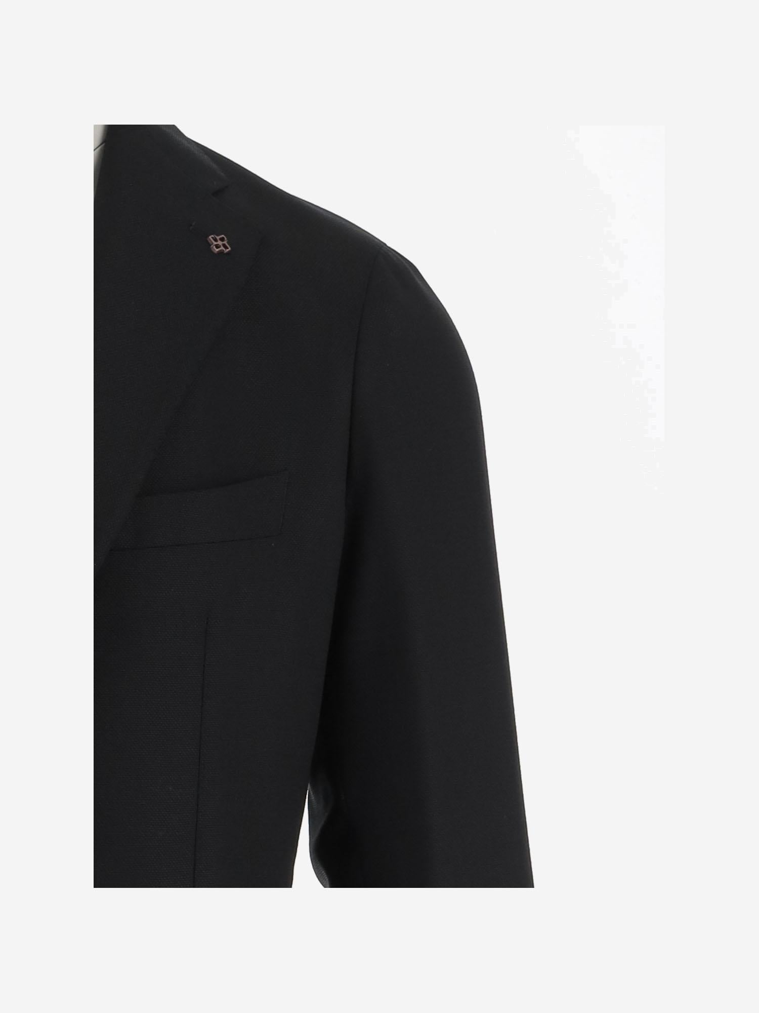 GIACCA MONOPETTO IN LANA STRETCH 1SMC22K 060069N5039 TAGLIATORE 