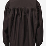 CAMICIA IN COTONE E SETA CON MANICHE ARRICCIATE 211971508 500 POLO RALPH LAUREN 