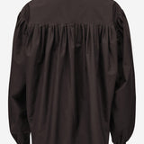 CAMICIA IN COTONE E SETA CON MANICHE ARRICCIATE 211971508 500 POLO RALPH LAUREN 