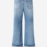 Jeans in cotone con risvolto 105541 A2RPPJD PINKO 