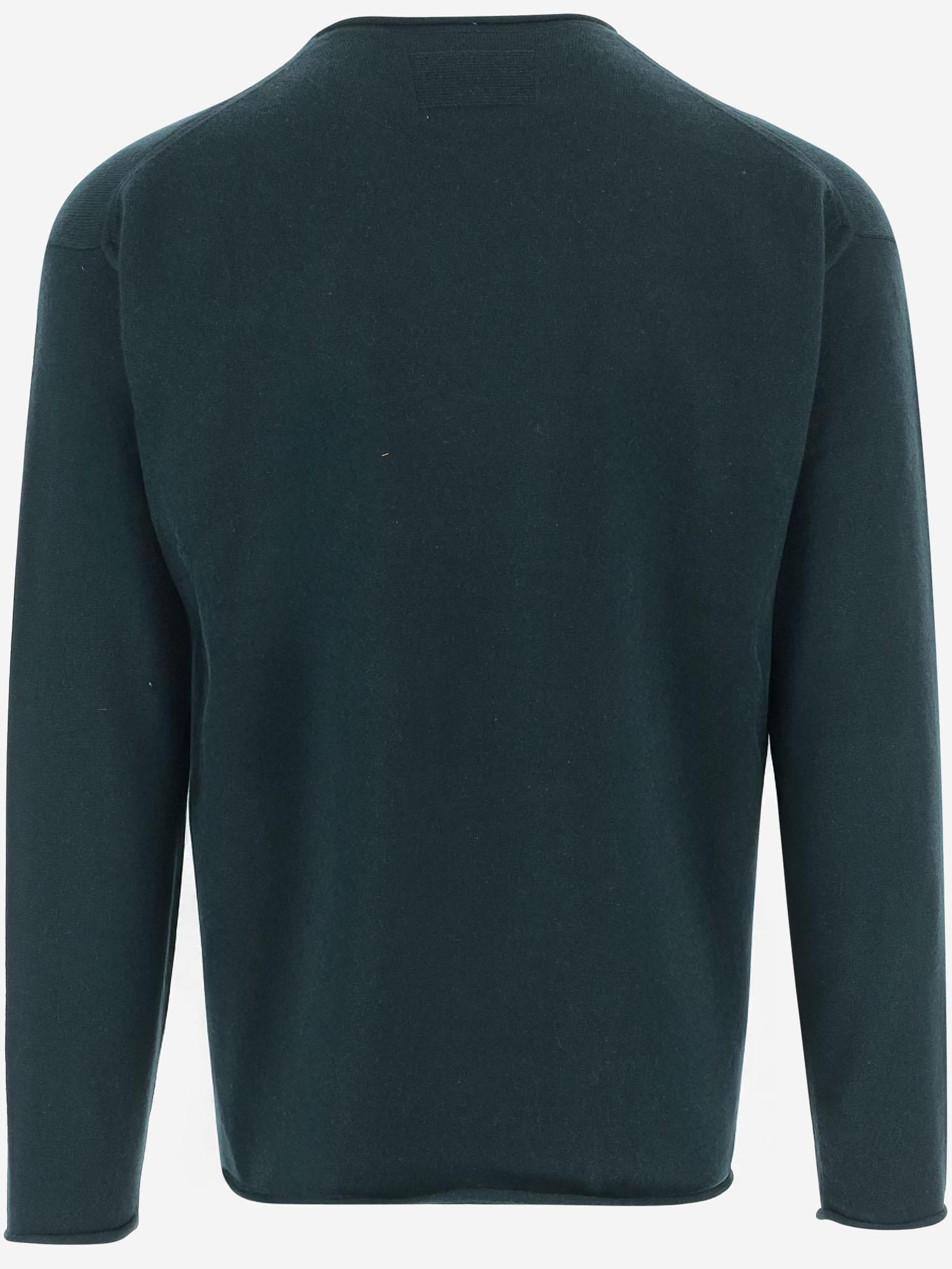 MAGLIONE IN CASHMERE CON RISVOLTO U10110JL HOL GUEST IN RESIDENCE 