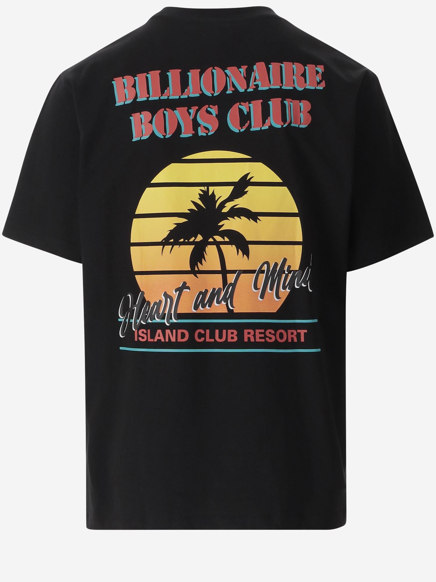 T-SHIRT IN COTONE CON LOGO B25366 BLACK BILLIONAIRE BOYS CLUB 