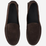 MOCASSINI IN PELLE SCAMOSCIATA<BR/> F2147L805 LQB THE ROW 