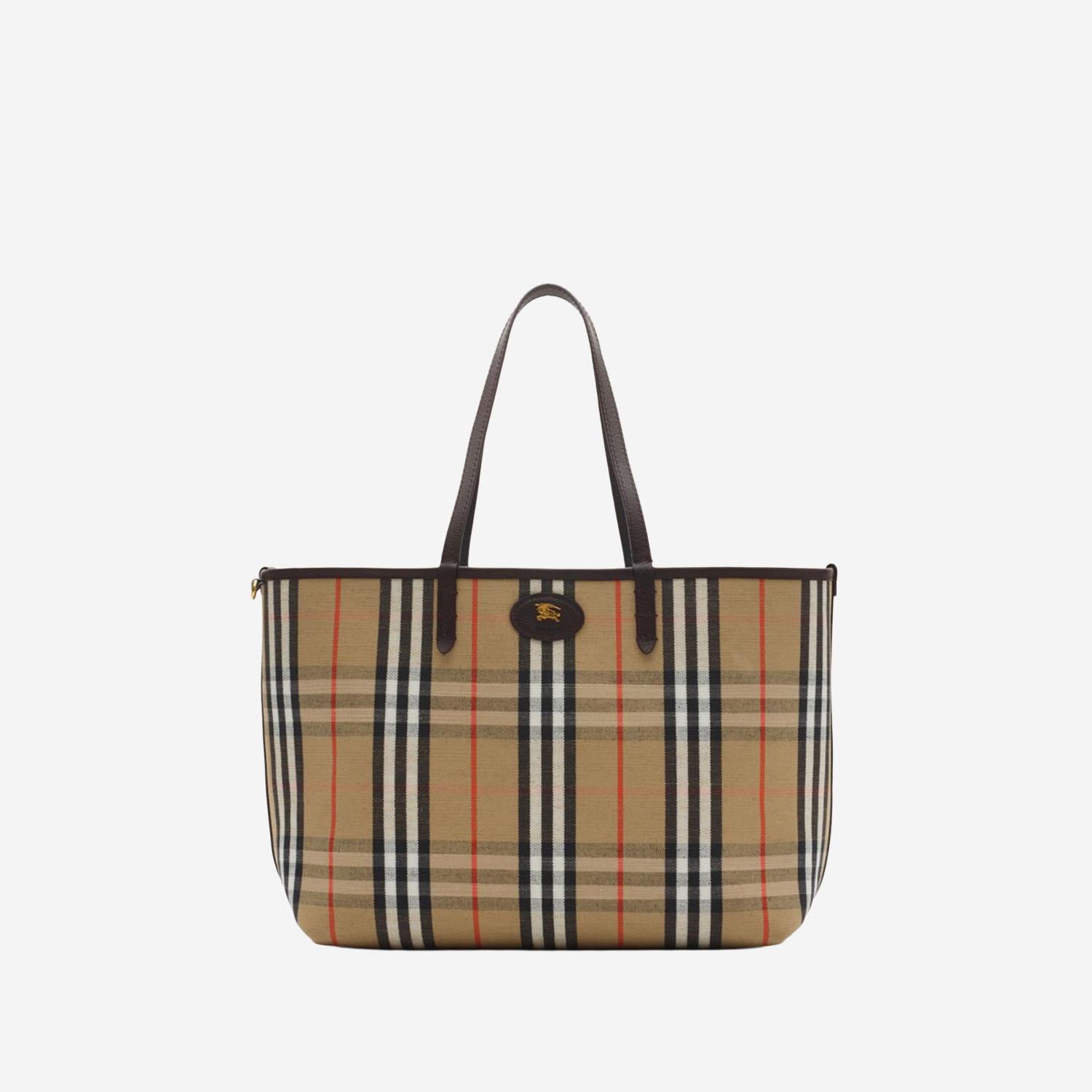 BORSA TOTE BLOOMSBURY REVERSIBILE 8119598 PEATSAND BURBERRY 