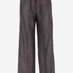 PANTALONI IN SETA STAMPATA 010914 2127358 DRIES VAN NOTEN 
