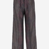 PANTALONI IN SETA STAMPATA 010914 2127358 DRIES VAN NOTEN 