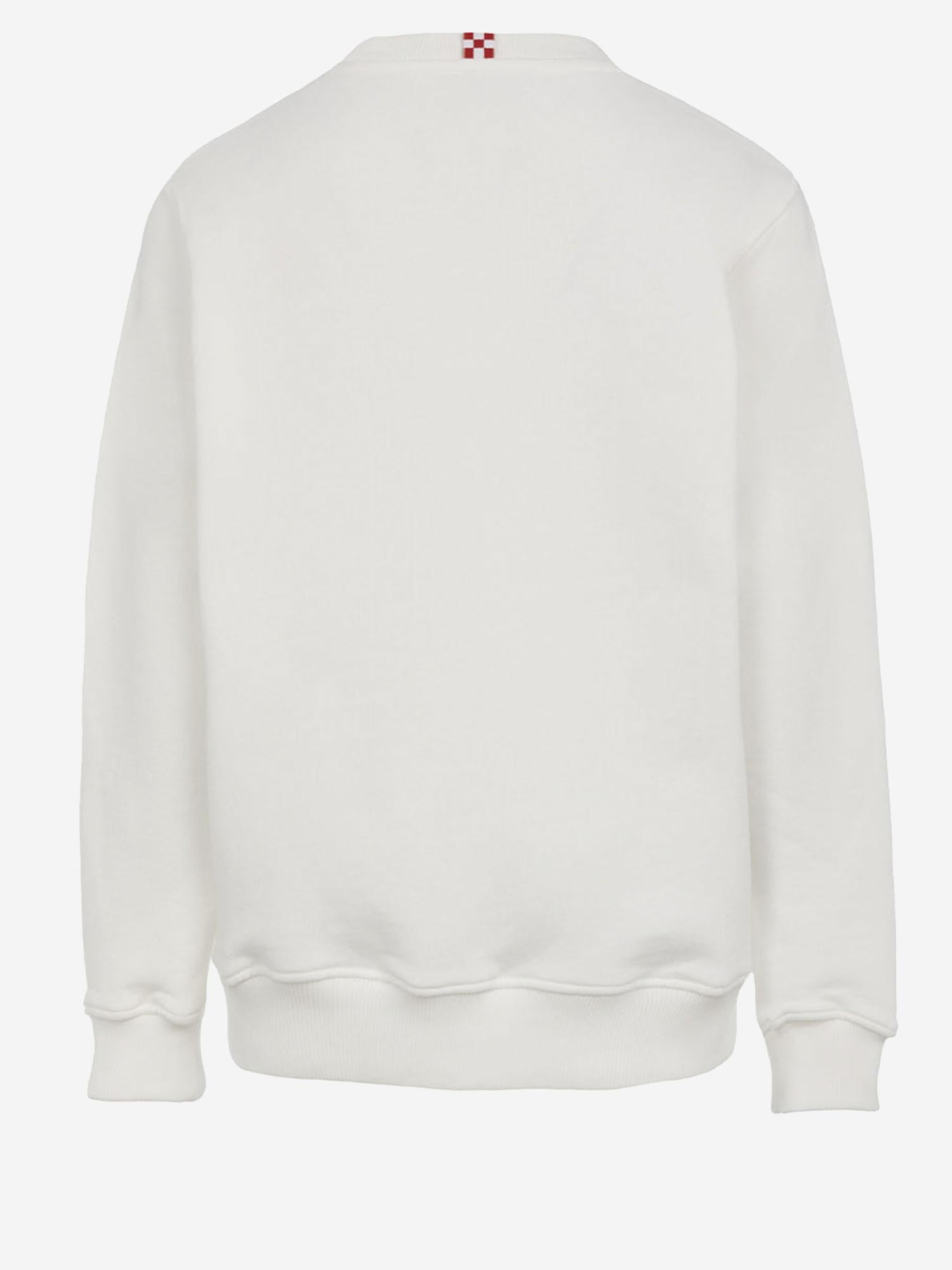 FELPA IN COTONE CON LOGO SOH0004 00861I MC2 SAINT BARTH 