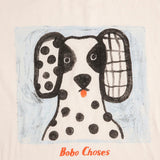 T-SHIRT IN COTONE CON LOGO B126AC009 WHITE BOBO CHOSES KIDS 