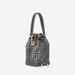 BORSA MON TRESOR CON MOTIVO FF 8BS109 AUT4F1UJ5 FENDI 