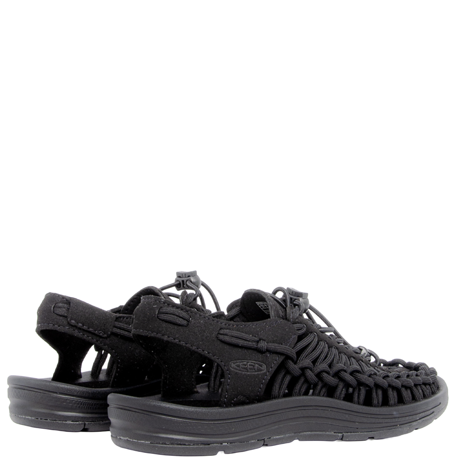 SANDALI UNEEK IN PELLE 1014099 BLACK KEEN 