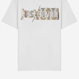 T-SHIRT IN COTONE CON LOGO 80PAHT27 CJ500V35 JUST CAVALLI 