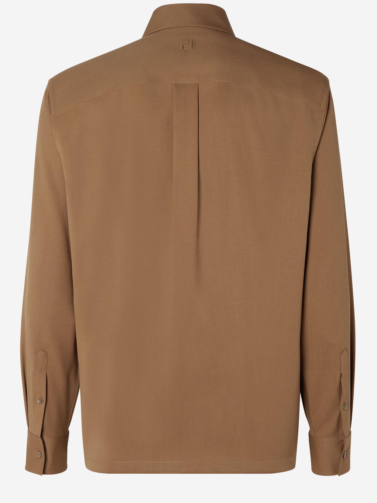 CAMICIA IN LANA FS1329 AU60F0QE1 FENDI 