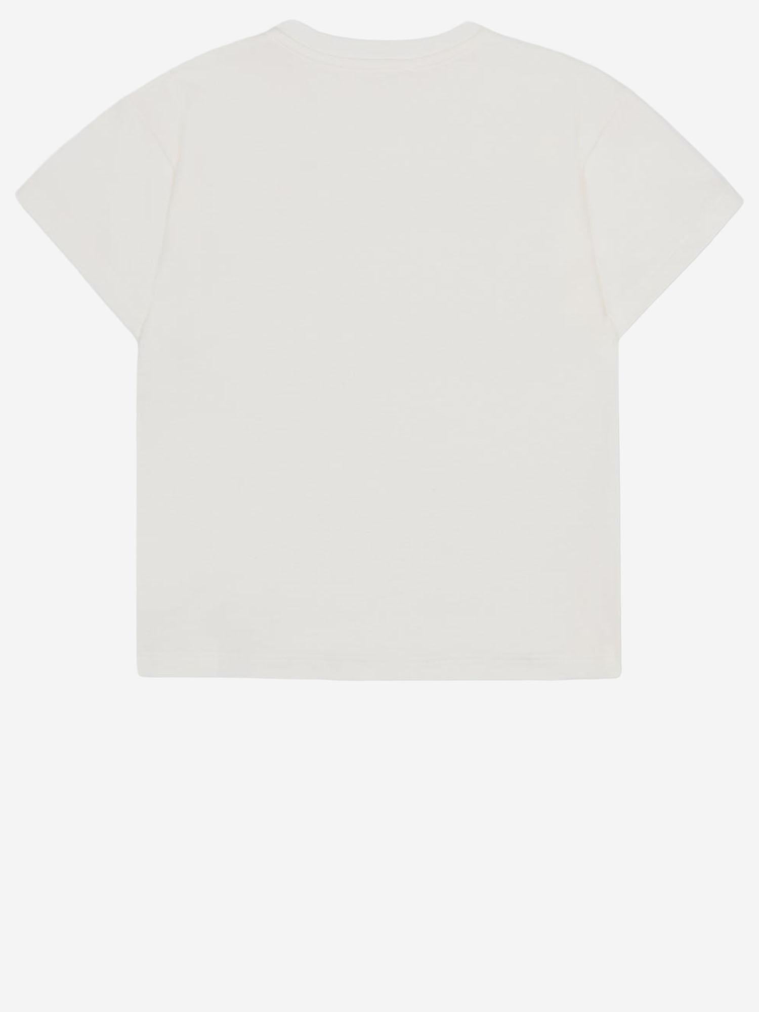 T-SHIRT IN COTONE CON STAMPA 837171 XJHPW9214 GUCCI KIDS 