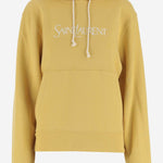 FELPA IN COTONE CON LOGO 779611 Y36SW7290 SAINT LAURENT 