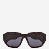 OCCHIALI DA SOLE BROKEN COSMO CON LOGO BROKENCOSMO HAVANASCURO FACE HIDE 