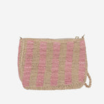POCHETTE IN RAFIA CON LOGO RAFP001 00198L MC2 SAINT BARTH 