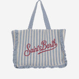 BORSA A SPALLA IN NYLON CON LOGO CRV0001 00571L MC2 SAINT BARTH 