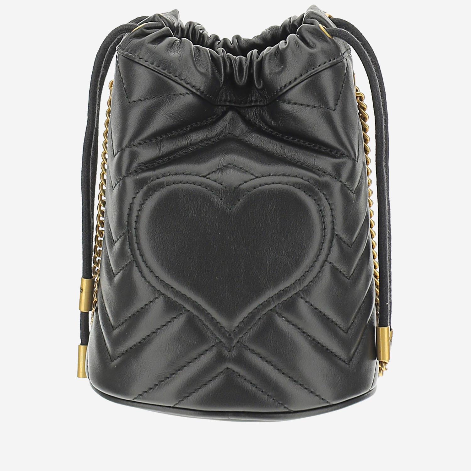 MINI BORSA A SECCHIELLO GG MARMONT 575163 DTDRT1000 GUCCI 