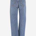 JEANS IN COTONE CON DETTAGLIO INTRECCIATO 831607 V42W04715 BOTTEGA VENETA 