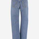JEANS IN COTONE CON DETTAGLIO INTRECCIATO 831607 V42W04715 BOTTEGA VENETA 