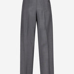 PANTALONI IN MISTO LANA MP1990 12I1F0308 MIU MIU 