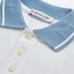 POLO IN PIQUET DI COTONE CON LOGO 8A000018496F 034 MONCLER ENFANTS 