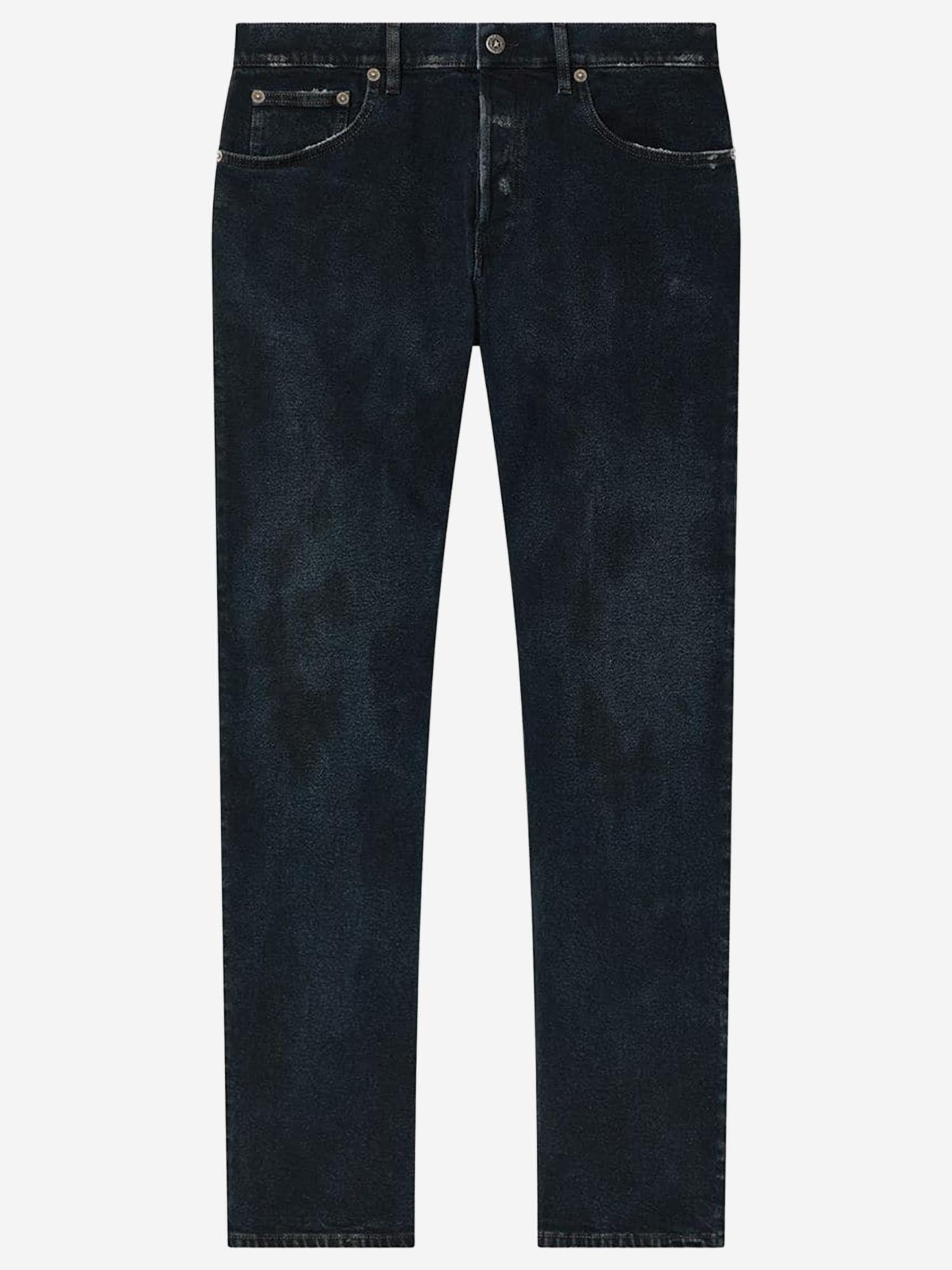 JEANS SLIM IN COTONE STRETCH GMP02514 P00235450100 GOLDEN GOOSE 