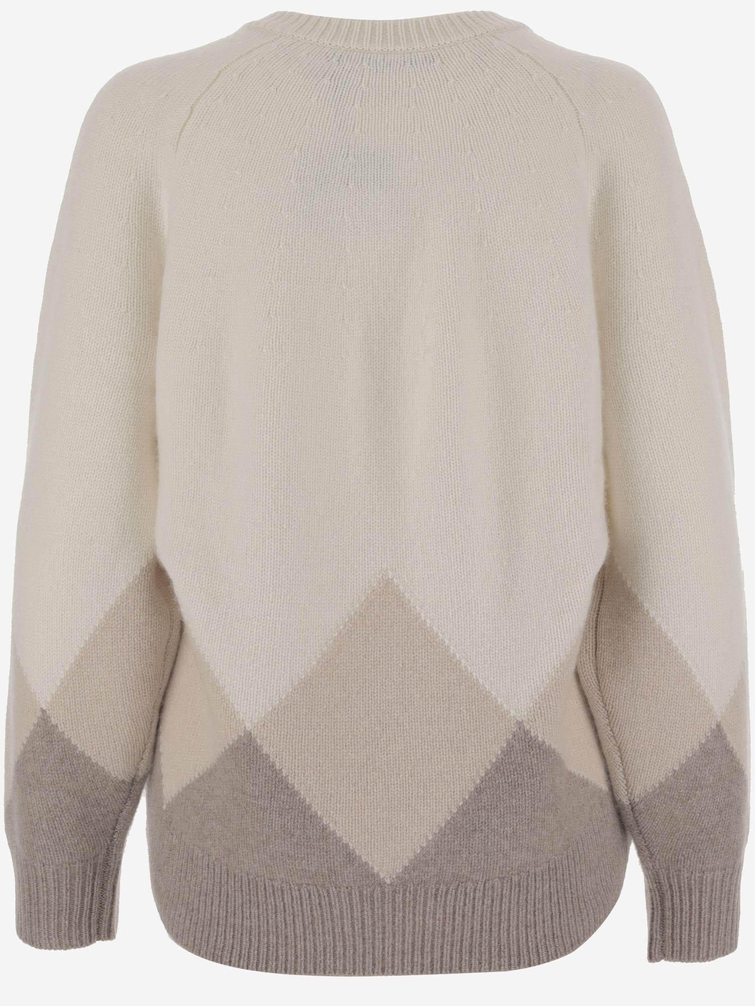 MAGLIONE IN CASHMERE CON SFUMATURE KNJP2504 220 ARCH4 