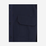 CAMICIA IN LANA CON TASCHINI E SPALLINE S50DT0059 M35524470 MAISON MARGIELA 