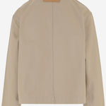 GIACCA IN COTONE CON TASCHE APPLICATE JK0420 PG1933132 JW ANDERSON 