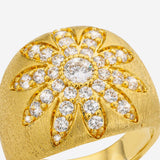 anello  FLOWER CALIFORNIA BA3856G GOLD MYA BAY 